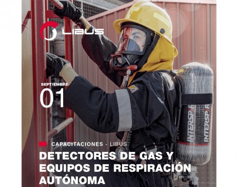 Detectores de gas y equipos de respiración autónoma